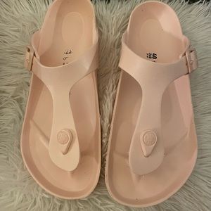 Birkenstock Unisex Pink Gizeh - Worn 1 time